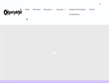 Tablet Screenshot of organizateya.com